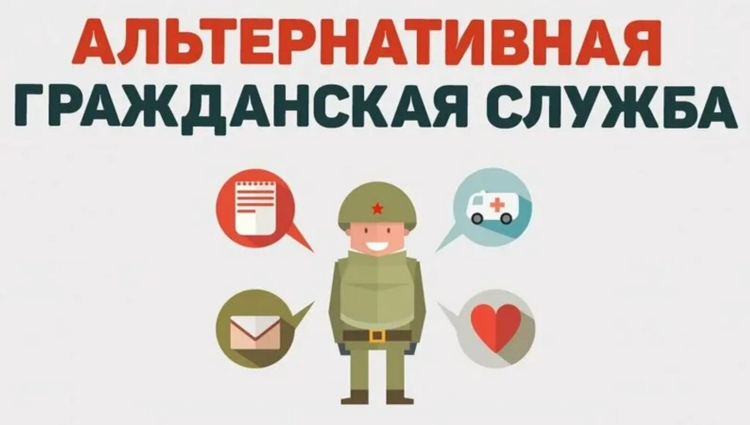 Информация для граждан, желающих заменить «срочную службу» альтернативной гражданской службой.